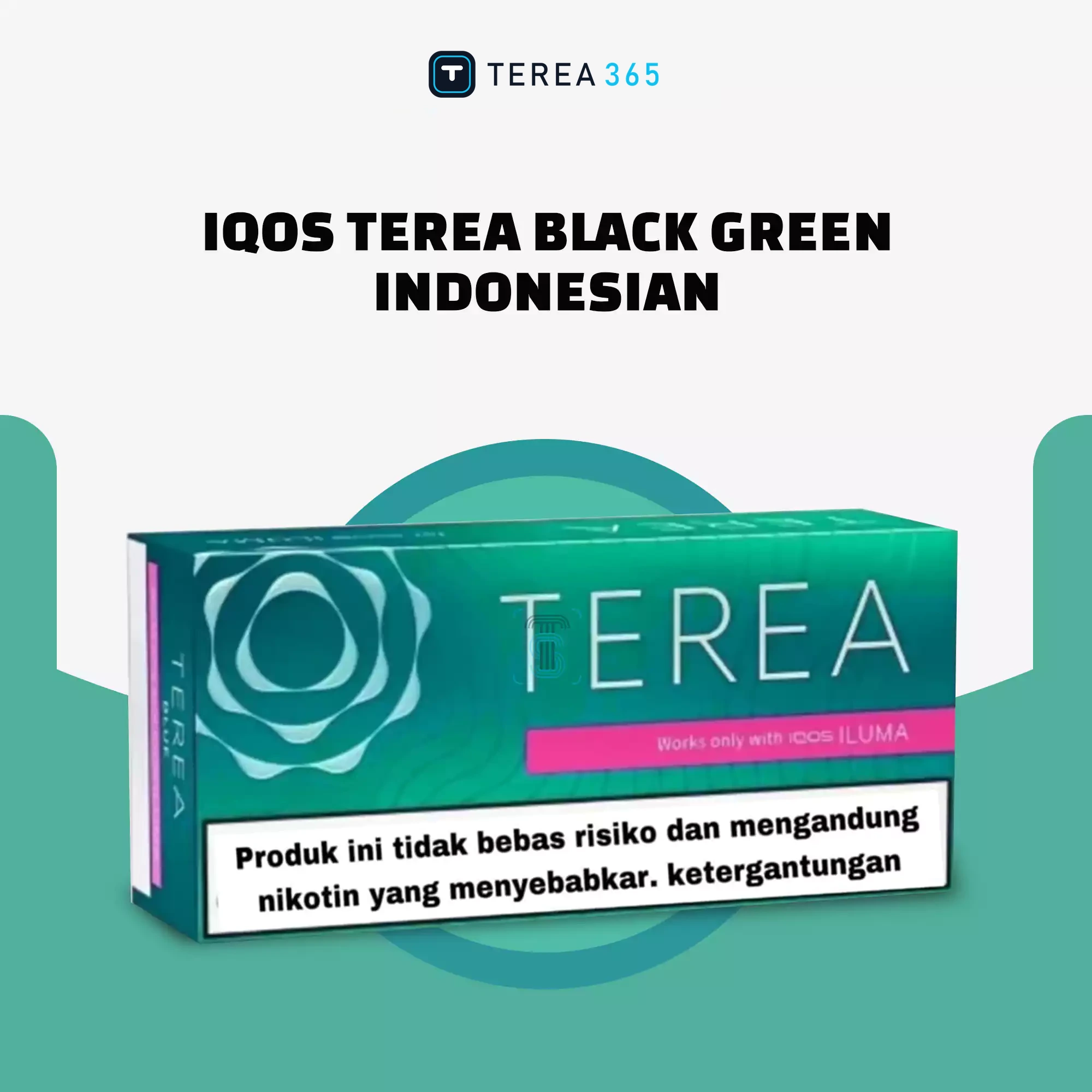 IQOS TEREA Black Green Indonesia