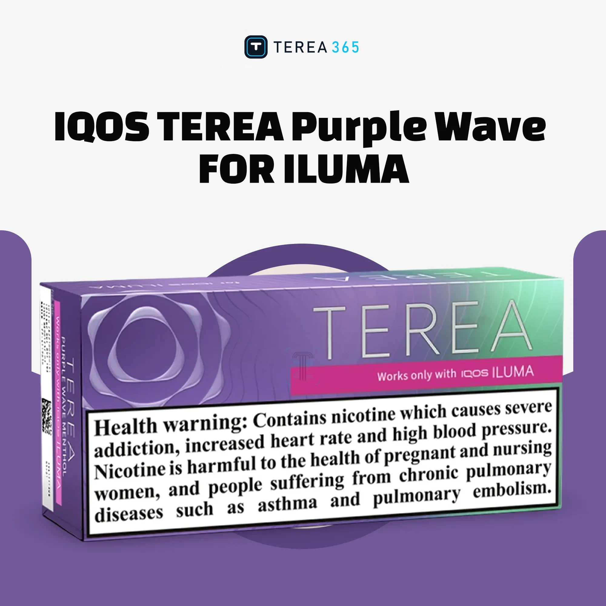 IQOS TEREA Purple Wave Menthol ITALY
