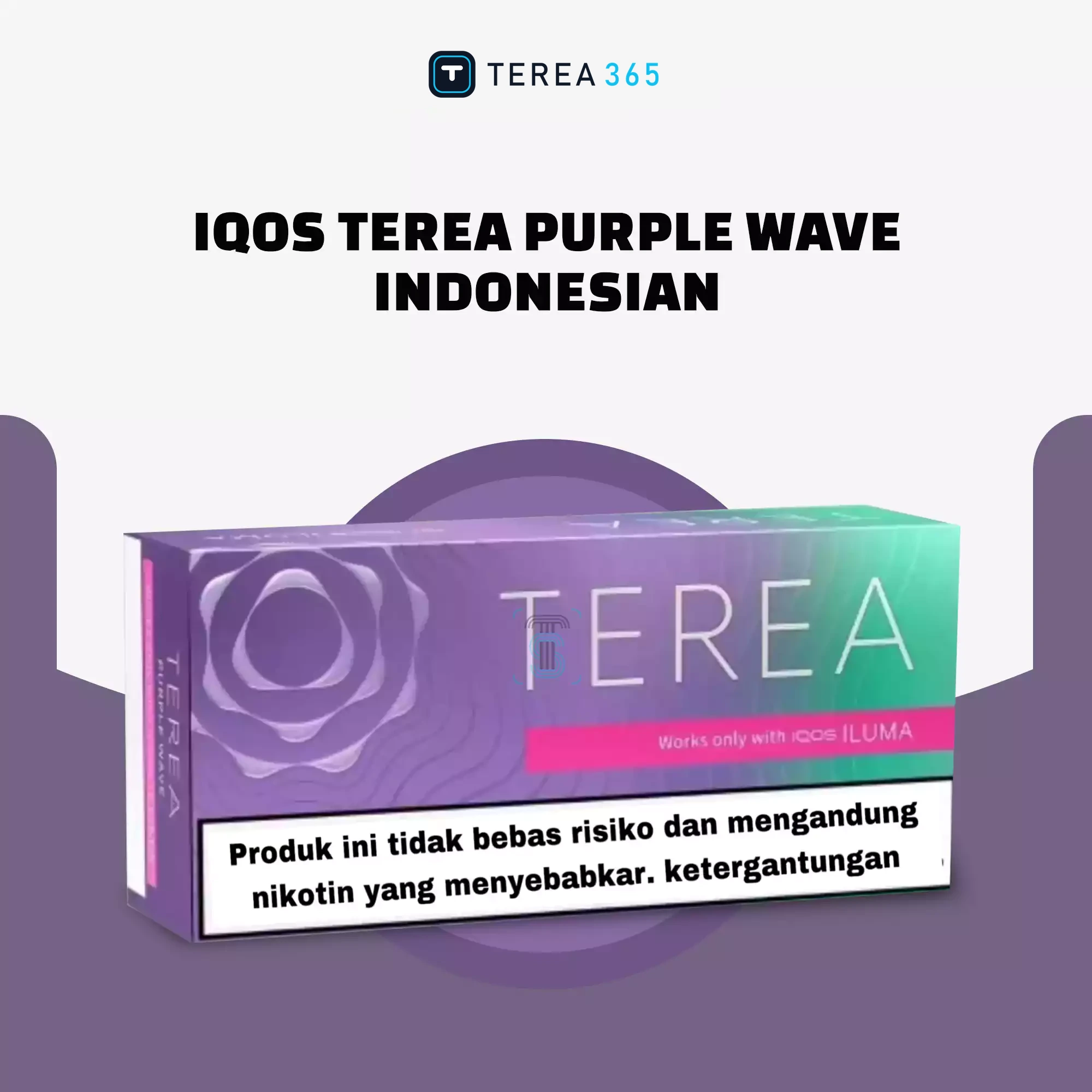 IQOS TEREA Purple Wave Indonesian